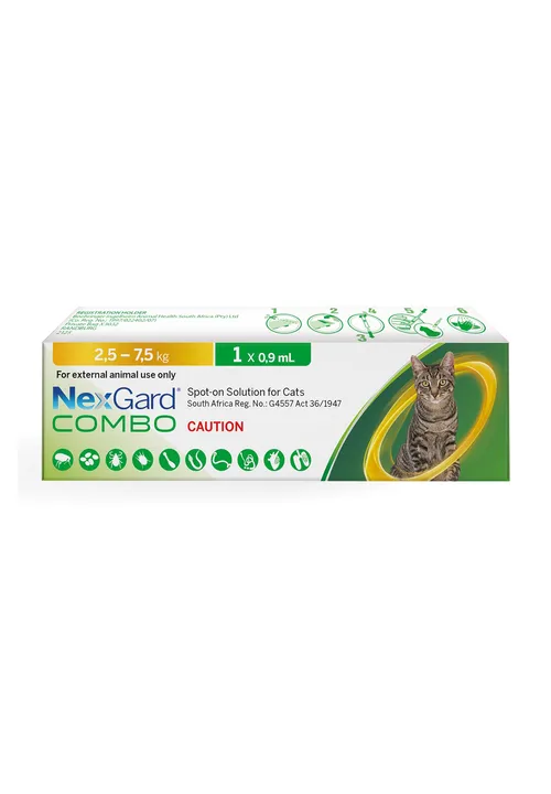 Nexgard Combo Cat 2.5-7.5kg