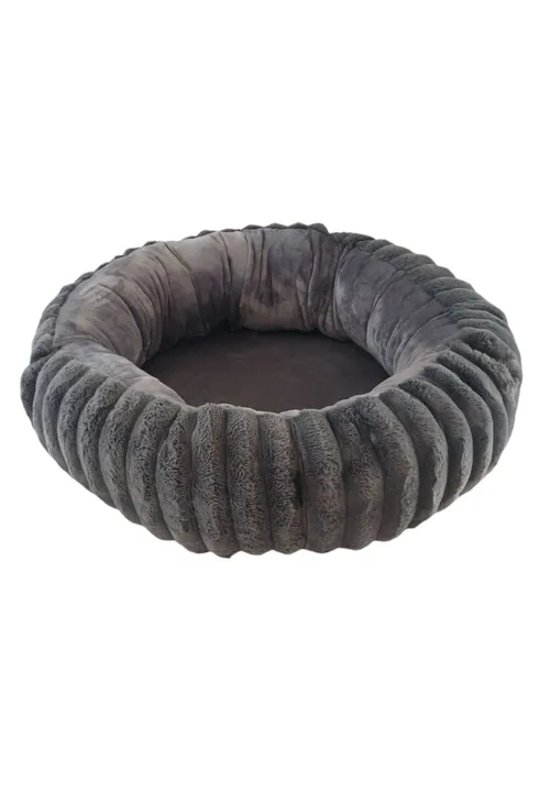 Bespoke Brats Donut Bed - Dark Grey - Large