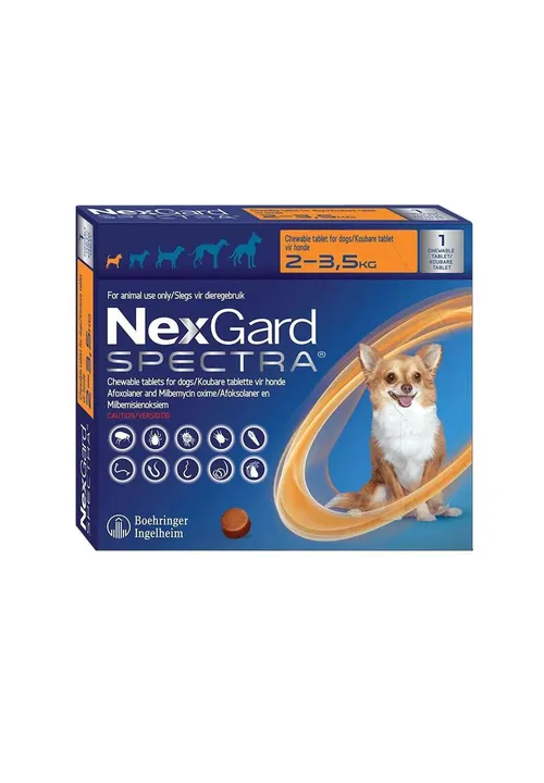 Nexgard Spectra Dog 2-3.5kg
