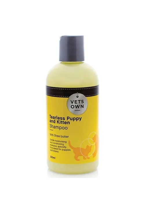 Vets Own Tearless Puppy & Kitten Shampoo 250ml