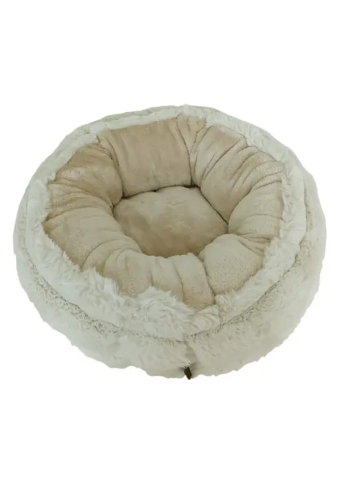 Bespoke Brats Donut Bed - Tan - Extra Extra Small