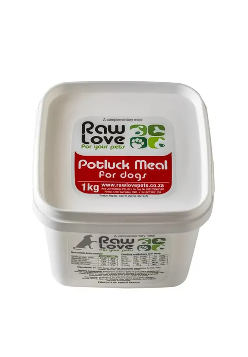 Raw Love For Dogs - Potluck 1kg