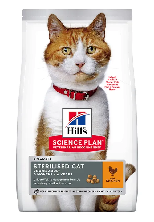 Hills Cat Adult Sterilised 3kg
