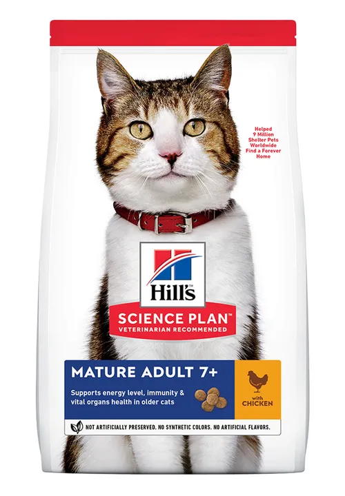 Hills Cat Mature Chicken 3kg
