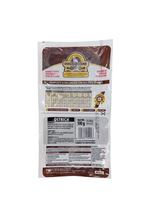 Doggobone Ostrich 500g