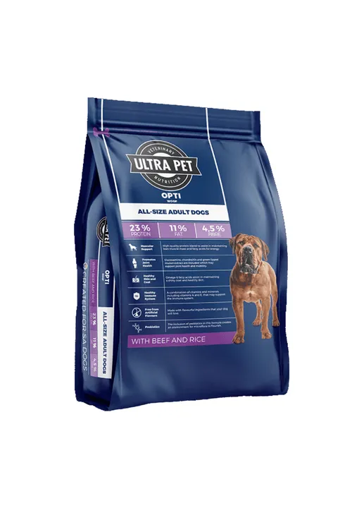 Ultra Dog Optiwoof Adult Beef 8kg