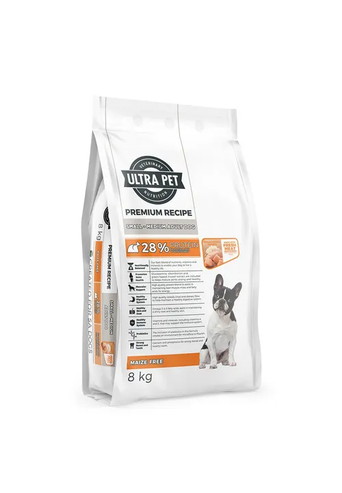 Ultra Dog Premium Adult Small/Med Chicken 8kg
