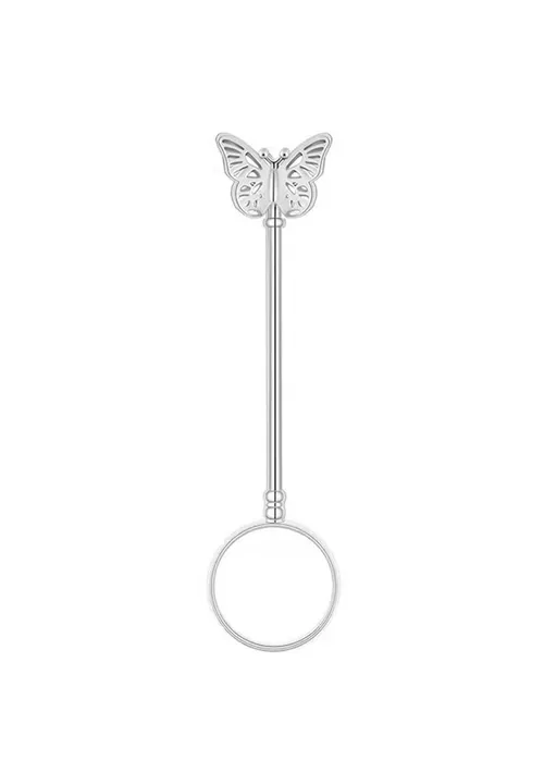 Silver Butterfly - Stylin’ Ring (Cigarette Holder Ring) 