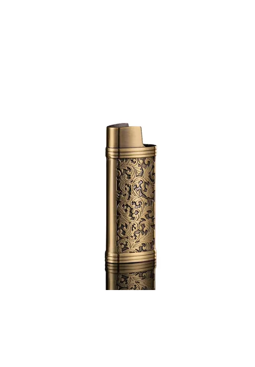 Lighter Cover - Brushed Bronze 