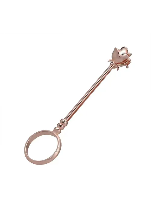 Rose Gold Flower - Stylin’ Ring (Cigarette Holder Ring) 