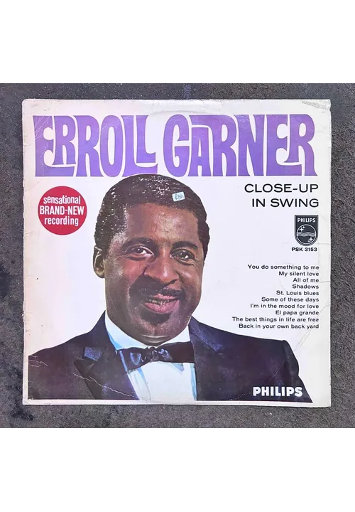 Erroll Garner CLOSE UP IN SWING Phillips Vinyl Record PSK 3156