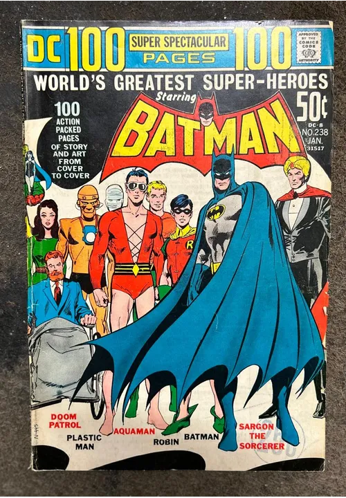 The Worlds Greatest Super Heroes Starring Batman No 238 DC-8 31517