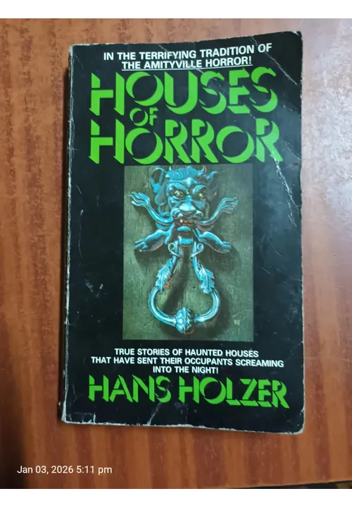 HANS HOLZER HOUSE of HORROR