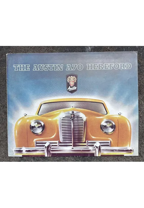AUSTEN A 70 HEREFORD  Car Showroom Leaflet