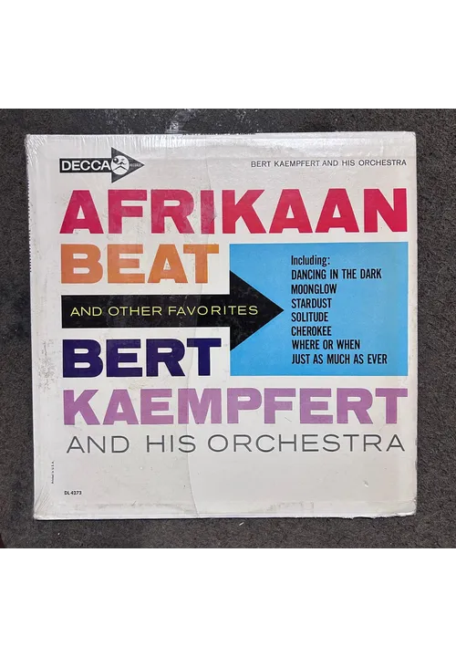 Afrikaan Beat and other favourites Bert Kaemfert USA Decca DL 4273 Long Play 33/3 RPM