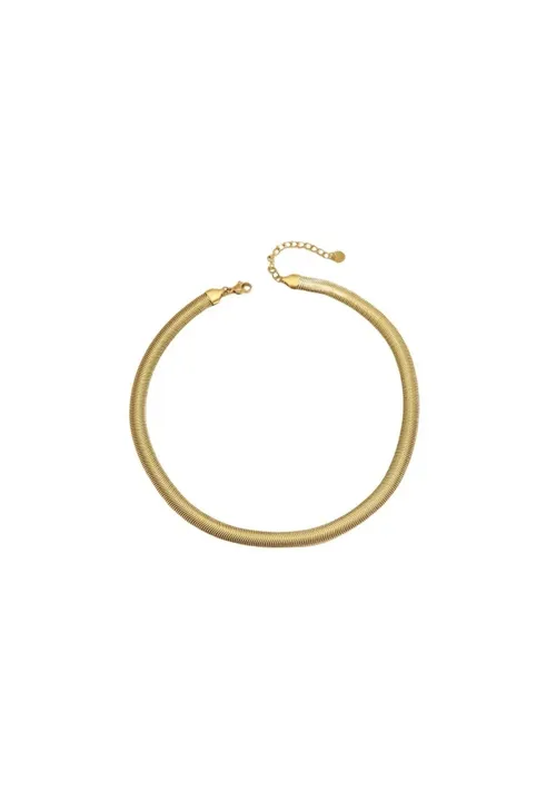 Sade Heringbone Necklace