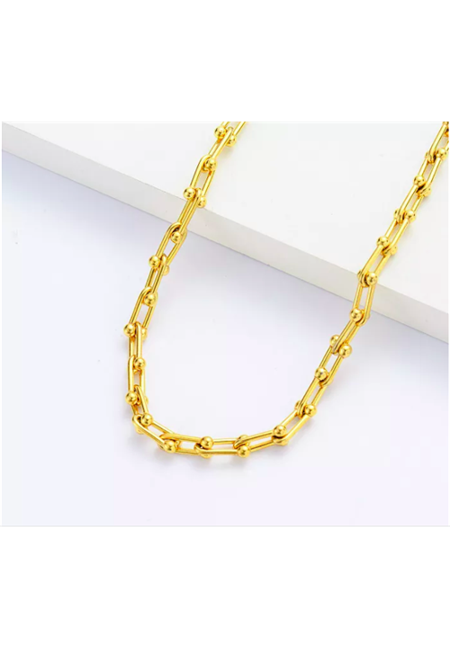 Ball and Chain Chunky Necklace 