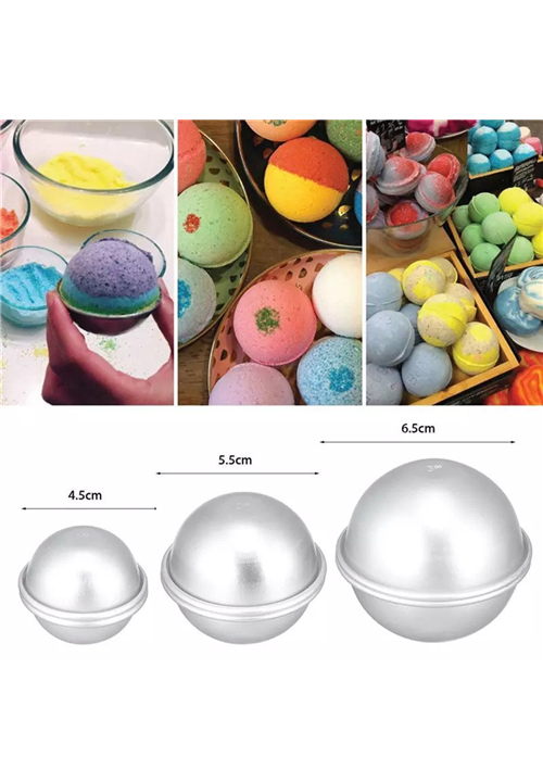 ALUMINIUM BATH BOMB MOULDS ROMAQO