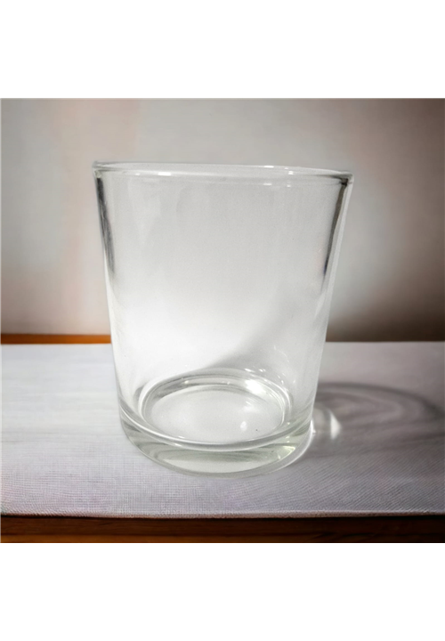CYLINDER SHAPE GLASS CANDLE VESSEL 2 ROMAQO