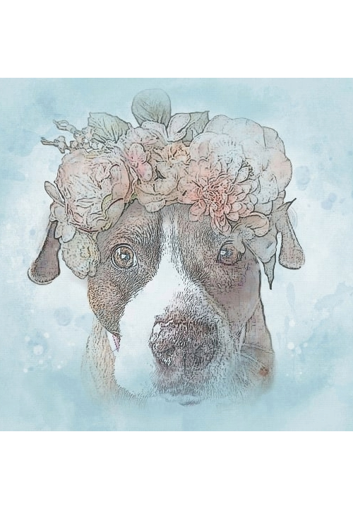 BoHo Watercolour photo to art