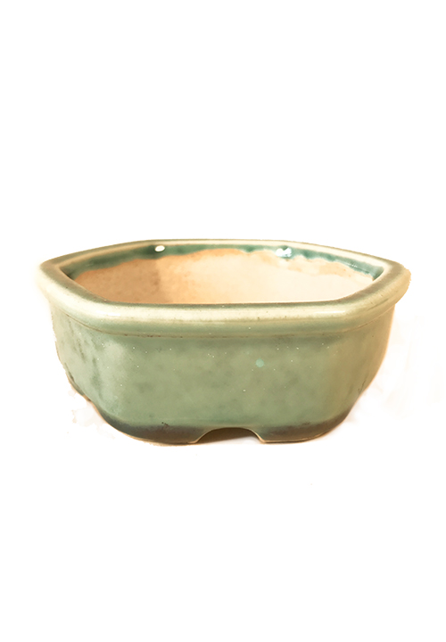 YIXING PURPLE CLAY | GLAZED HEXAGON | 75 X 75 X 31