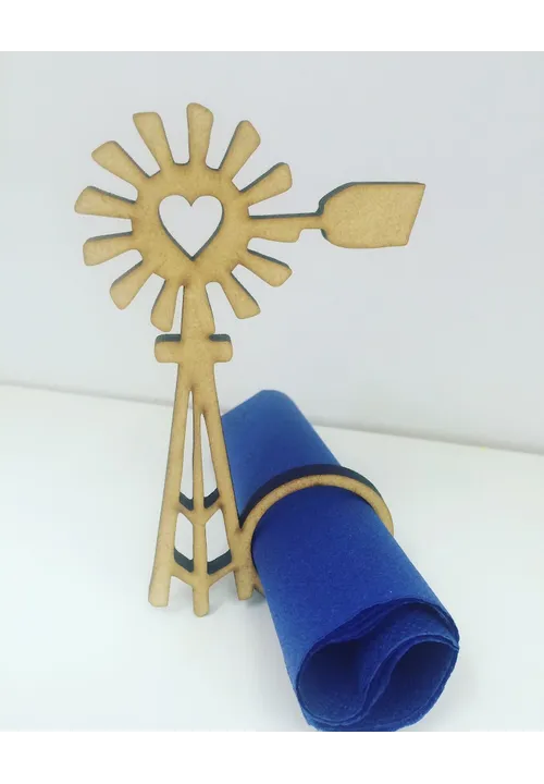 Windpomp Serviette Rings - Set of 8