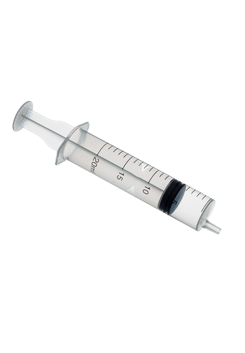 Syringe 20ml 3-PC - Luer Slip