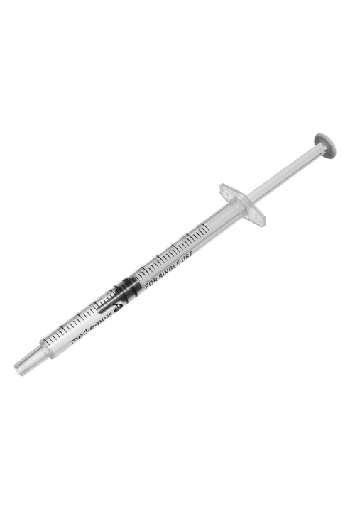 Syringe 1ml 3-PC -  Luer slip