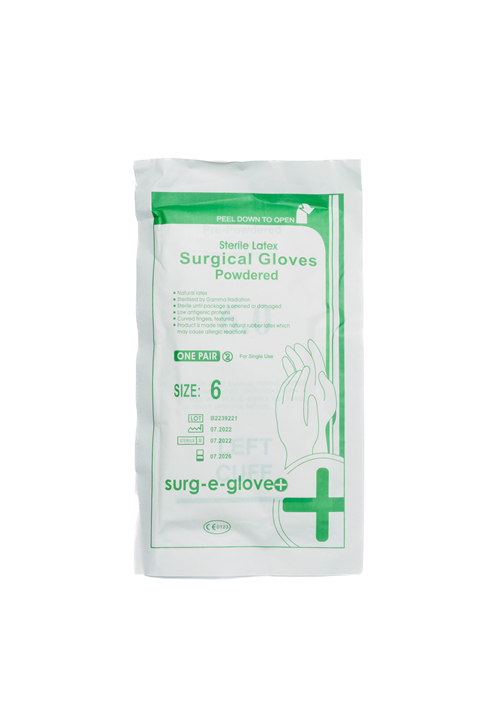 Gloves Sterile Surgical Powdered 6.0