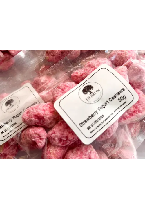 Strawberry Yogurt Cashews