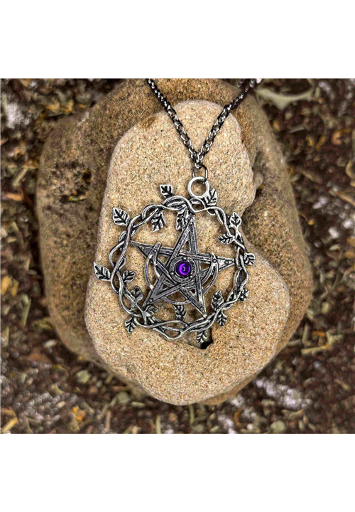 VINTAGE PENTACLE PENDANT & NECKLACE