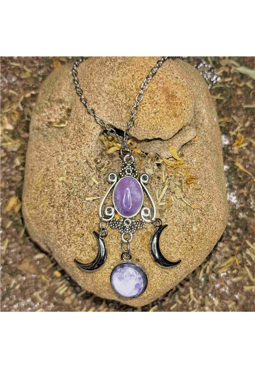 MOON GODDESS NECKLACE AND PENDANT