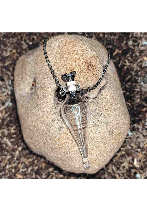 GLASS POTION BOTTLE NECKLACE