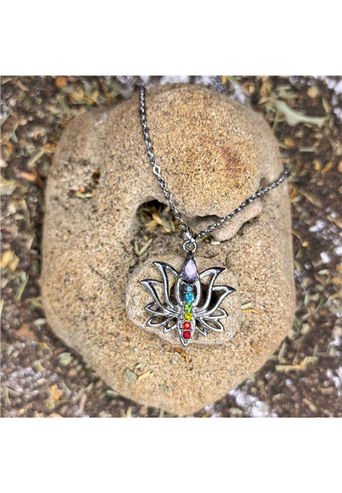 CHAKRA PENDANT AND CHAIN