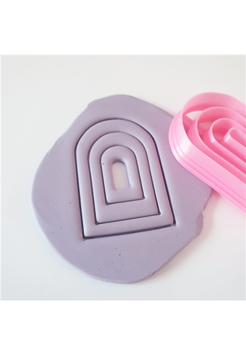 EMBOSSING CUTTER 21 -  POLYMER CLAY CUTTER