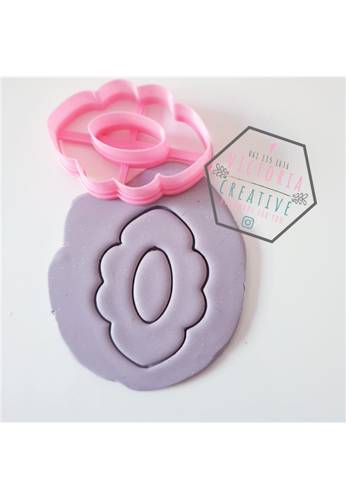 BUBBLE DOUBLE CUTTER - POLYMER CLAY CUTTER