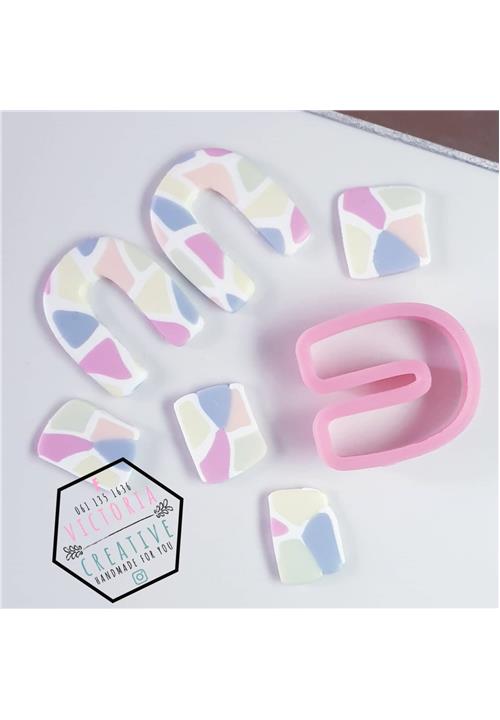 ROUNDED U POLYMER CLAY CUTTER