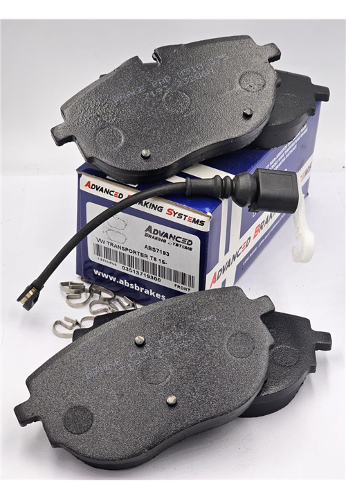 ABS7193 D7193ABS ABS BRAKE PADS VW TRANSPORTER T6 2015- FRONT SMALL TYPE 136MM