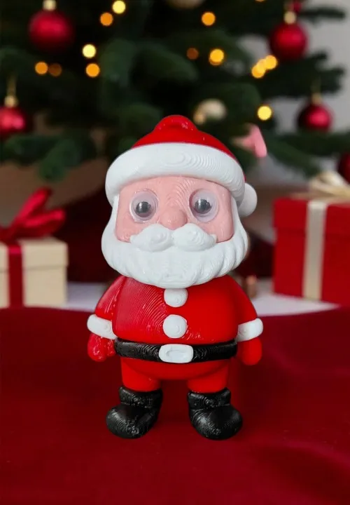 Santa Keychain/Pocket Pal