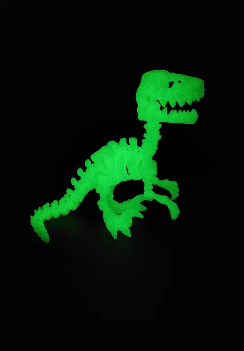 Glow in the Dark Velociraptor