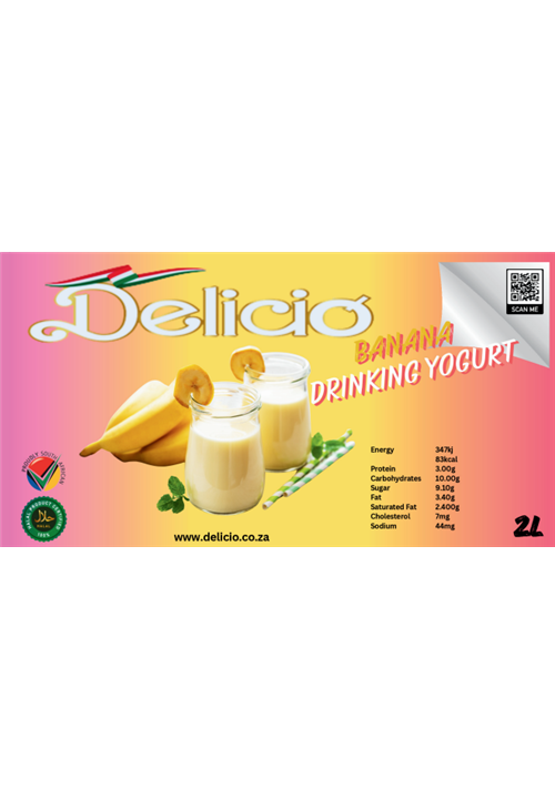 DRINKING YOGHURT - BANANA 