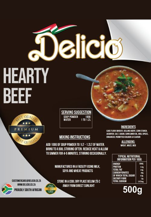 HEARTY BEEF SOUP - 500G