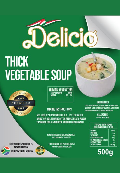 THICK VEGTABLE SOUP/GRAVY - 