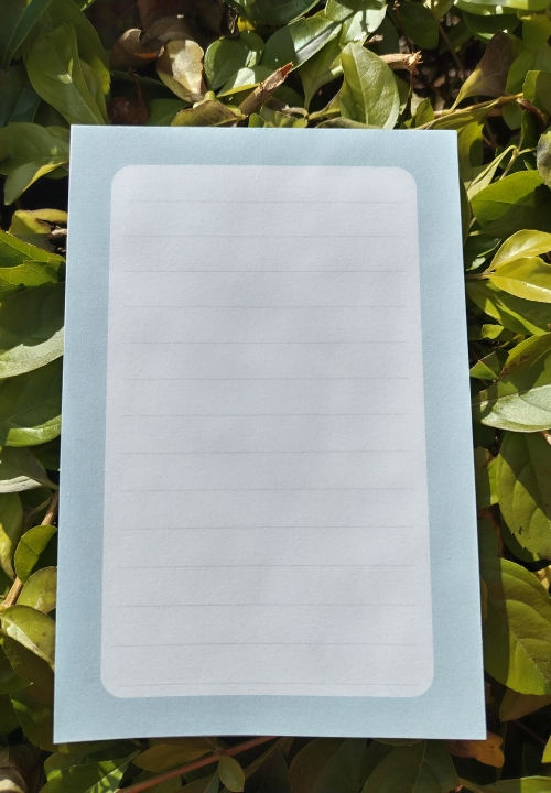 Light Blue | Memo Notepad | A6