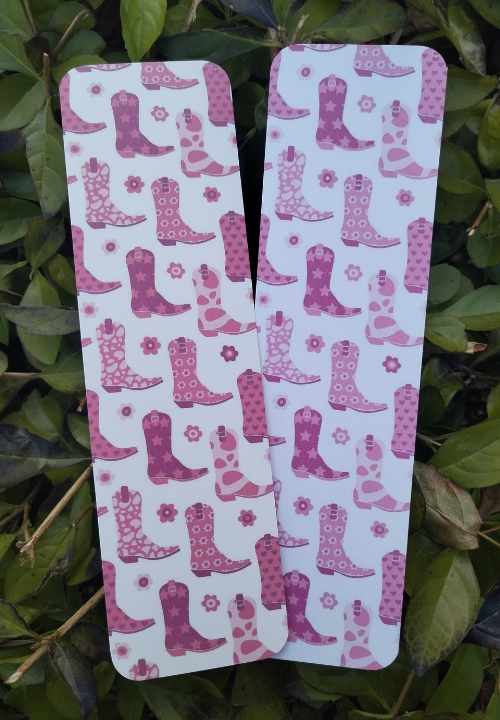 Pink Boots | Bookmark